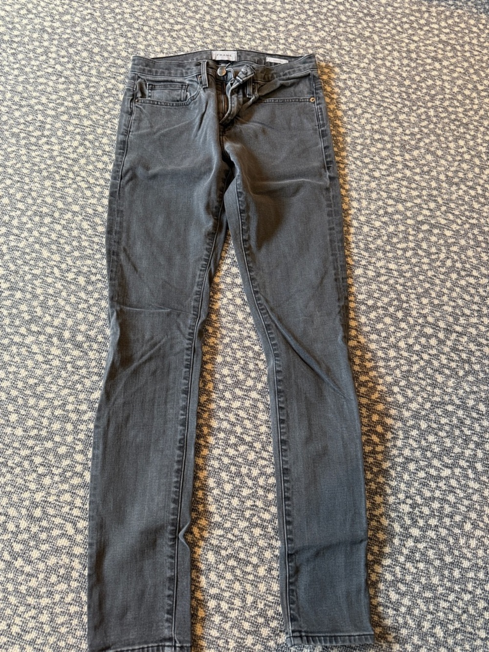 Frame Slim Fit Men’s Jeans - dark grey